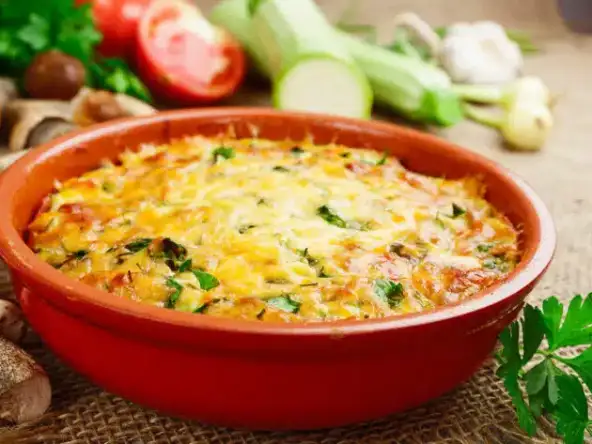 Sain et copieux : Le gratin de pâtes aux légumes