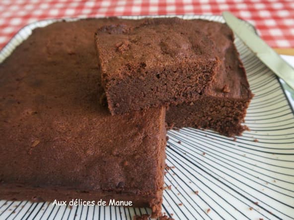 Gâteau au chocolat ultra simple d'après Christophe Felder