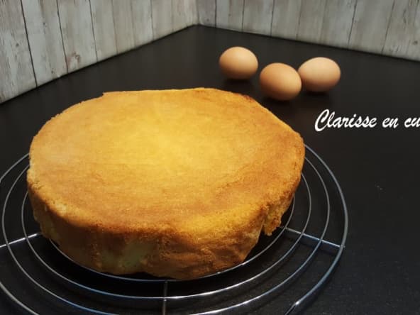 Génoise facile, hyper moelleuse et spongieuse