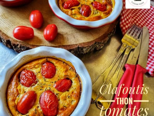 Clafoutis thon et tomates cerises, au Companion ou non