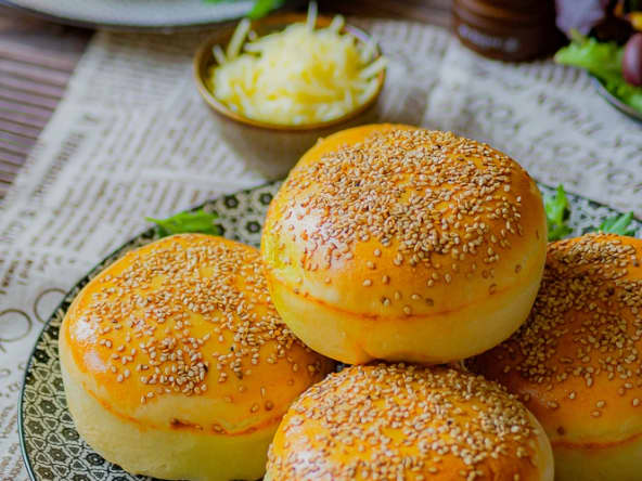 Buns pain farci à la viande à la marocaine