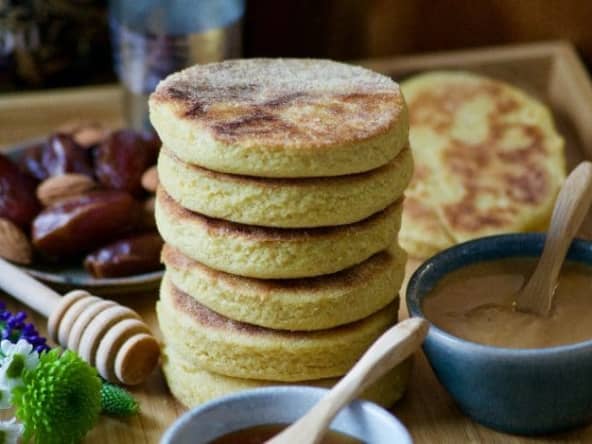 Harcha galette de semoule marocaine