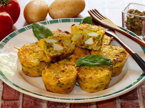 Tajine tunisien au thon comme une quiche sans pâte