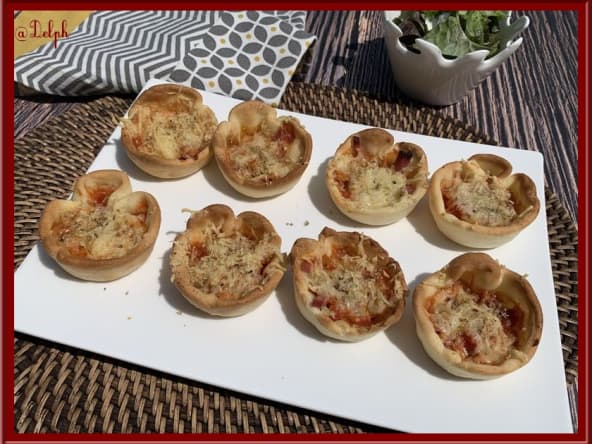 Muffins style pizza pour l'apéro