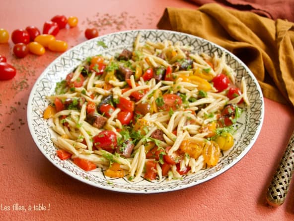 Salade de pâtes aux merguez