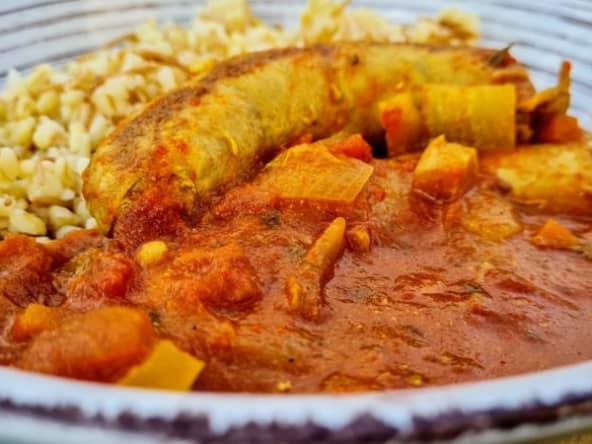 Rougail saucisses à ma façon