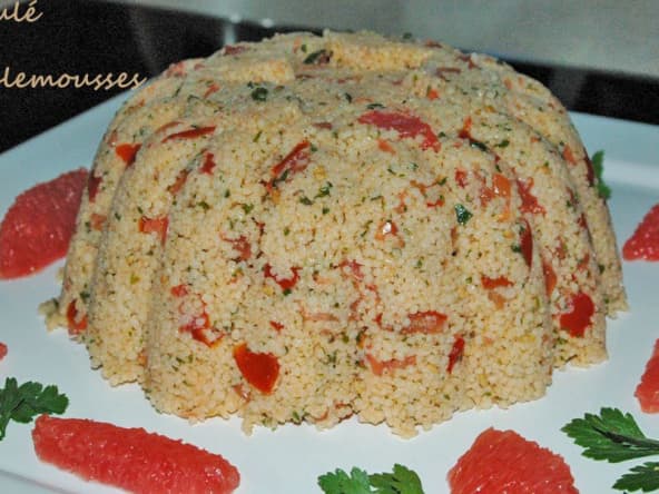 Entrée : un taboulé aux pamplemousses