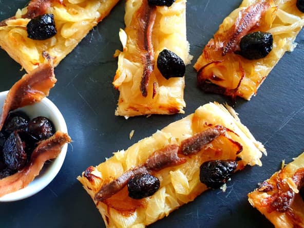 Mini pissaladières d'apéro