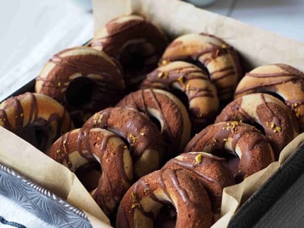 Donuts légers Chocolat Pistache
