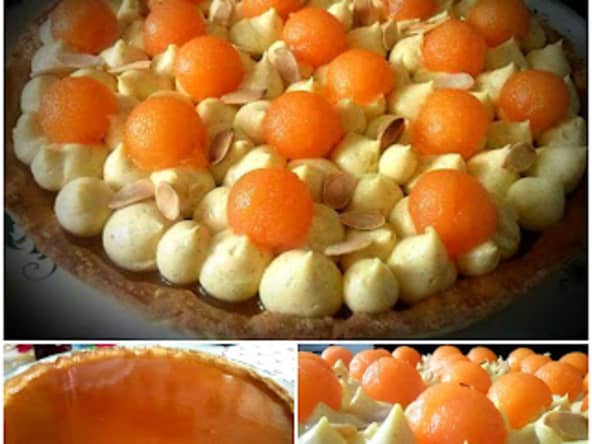 Tarte au melon gourmande