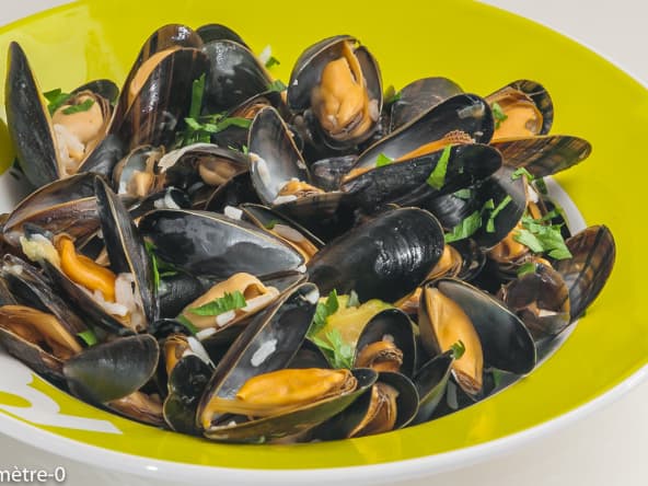Moules aux courgettes et au riz : une recette de moules facile