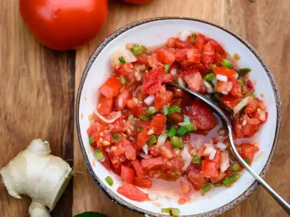 Rougail tomate combava réunionnais