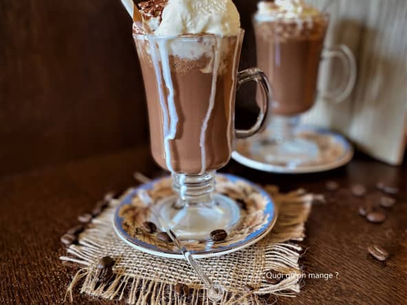 Milkshake épais et crémeux au bon goût de café