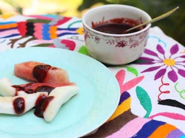 Chamoy : une sauce mexicaine épicée, fruitée et acidulée