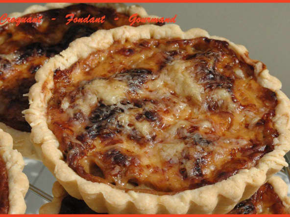 Croustades aux champignons et au Comté