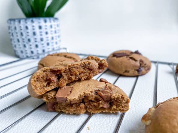 Mes cookies healthy parfaits, croustillante et chewy