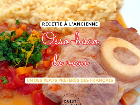 Osso-buco de jarret de veau à la milanaise