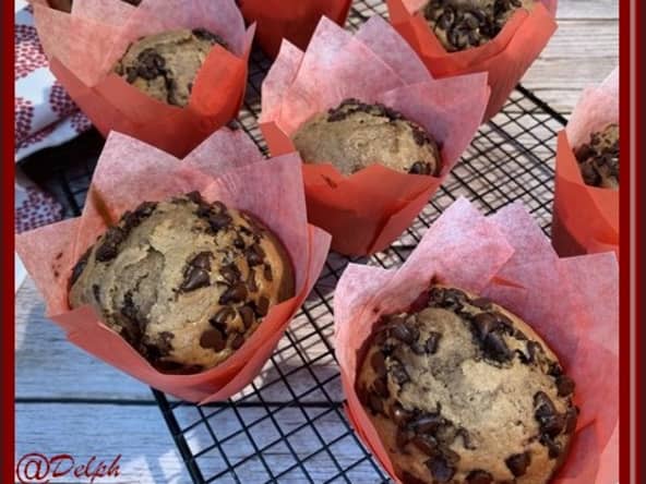 Muffins tout chocolat d'après Nigella Lawson