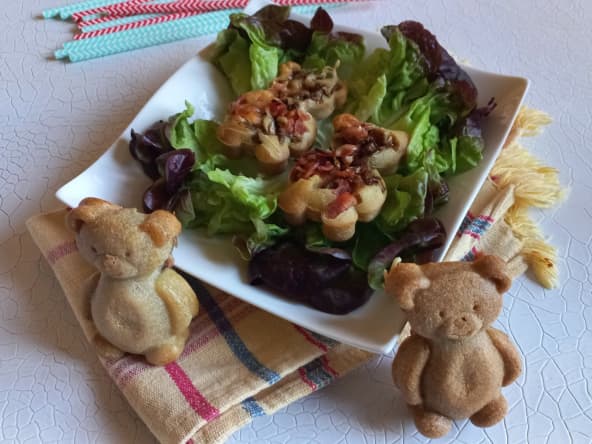 Pizza Oursons avec un moule de Guy Demarle