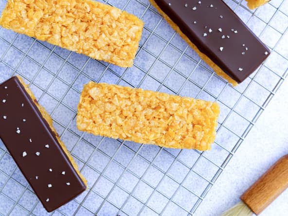 Barres de céréales et chocolat façon Sundy