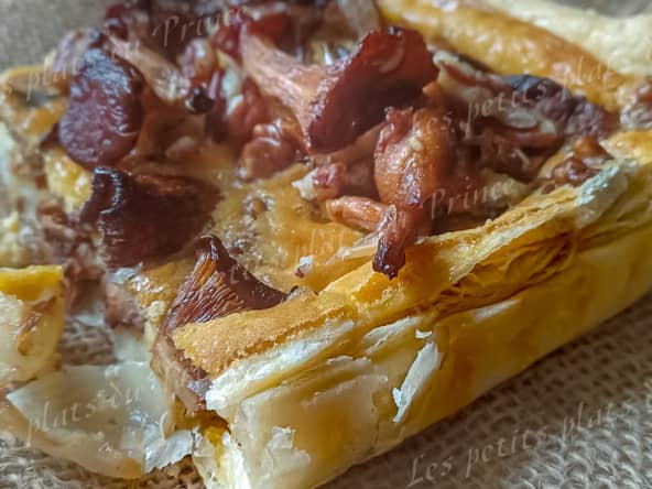 Quiche aux girolles et aux noix : une recette facile et savoureuse