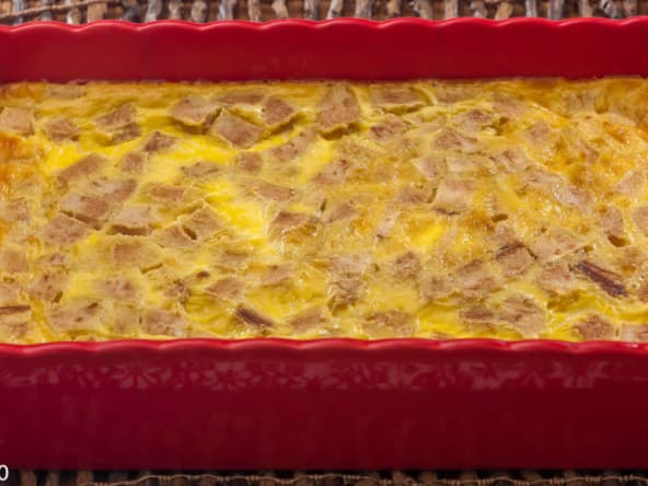 Far gourmand aux pruneaux et aux poires