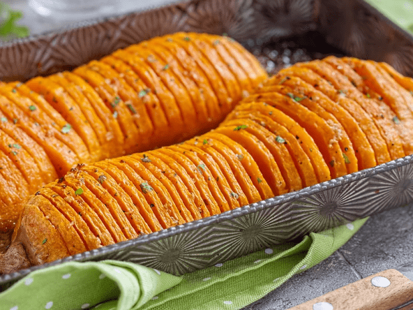Courge butternut façon Hasselback : une recette facile et gourmande