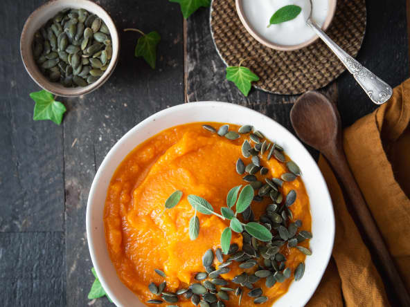 Purée de potimarron tout simple