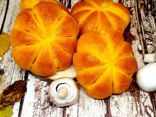 Buns d'automne au potiron