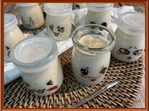 Riz au lait au sucre brun muscovado