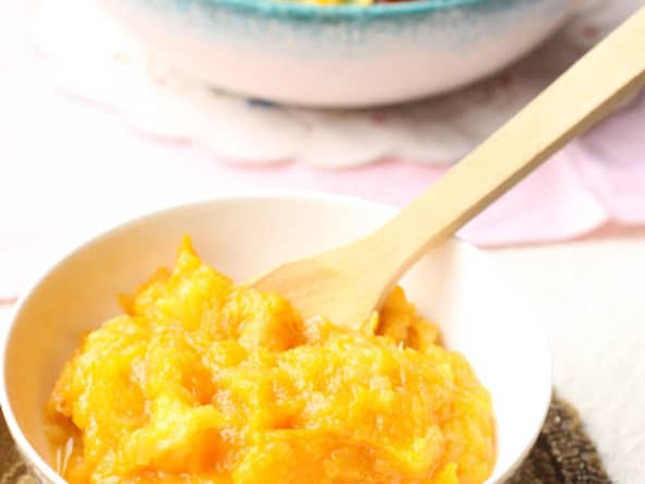 Compote confite courge-coing pour accompagner le couscous (hlou aux coings)