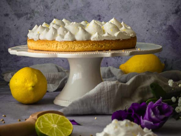 Tarte au citron et sarrasin d'après Philippe Conticini