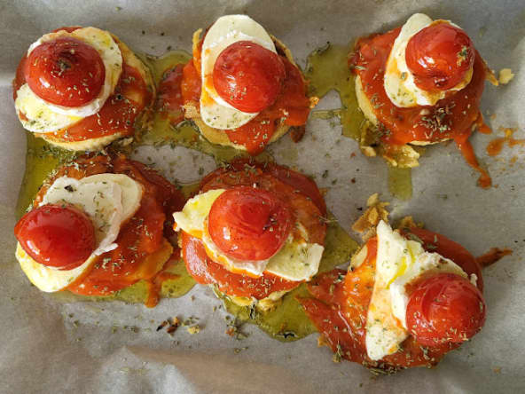 Panisses au fromage de chèvre