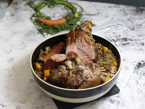 Le petit salé aux lentilles : un plat français emblématique