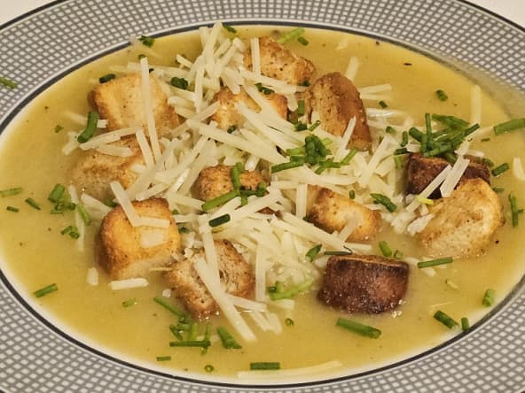 Crème de poireaux réconfortante