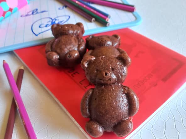 Oursons à la Danette au chocolat avec ou sans Thermomix