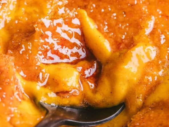 Crème brûlée au potimarron et cannelle