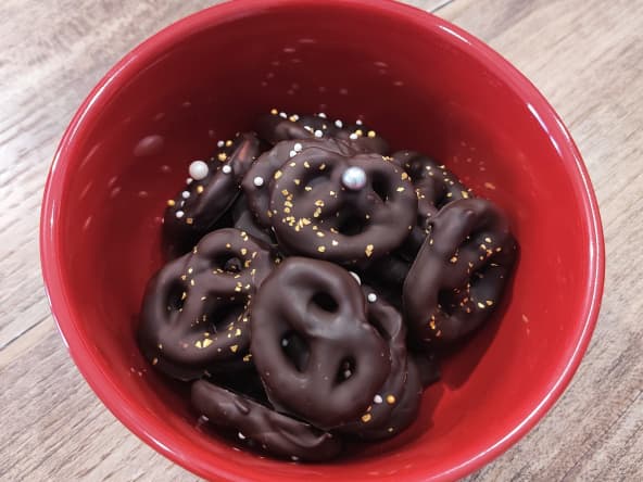 Schoko Brezeln ou Bretzel au chocolat