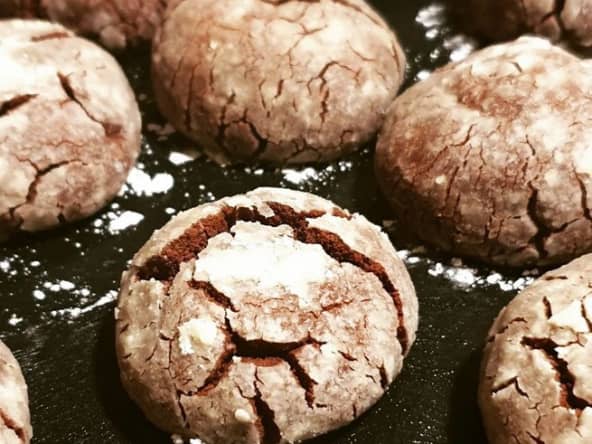 Comment préparer des crinkles au chocolat