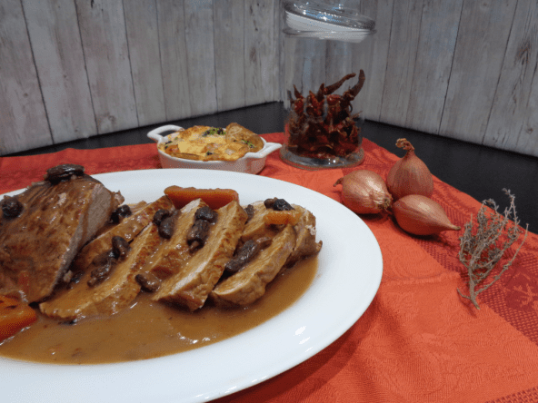 Réussir un beau rôti de veau aux morilles