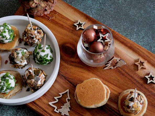 Blinis au fauxmage, sans gluten, ni lait, ni œuf : ils ont pourtant tout pour plaire