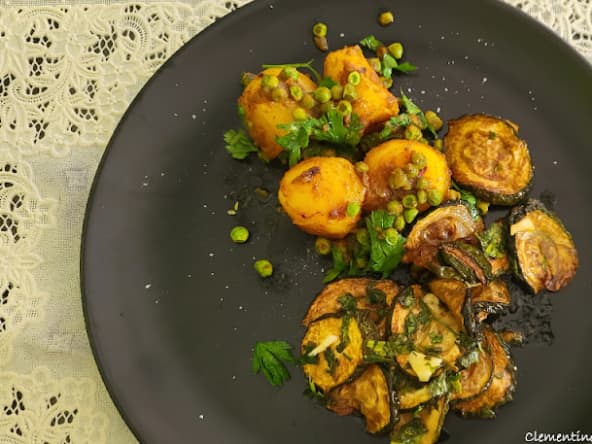 Pommes de terre typiques des juifs de Bombay