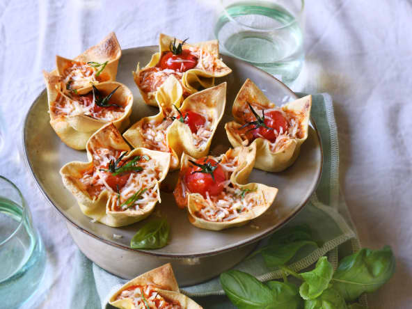 Lasagnes en corolle tomates et emmental par France Terre de Lait