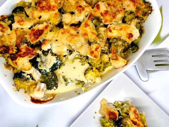 Gratin de poisson frais et gourmand