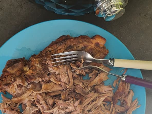 Pulled pork au slowcooker