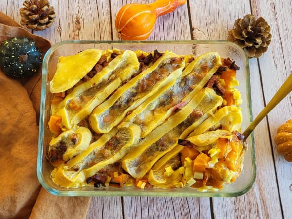 Croziflette à la butternut et au reblochon