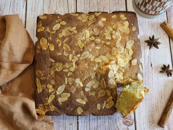 Gâteau Amandier au quatre épices