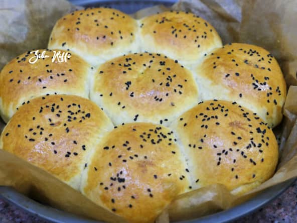 pain maison brioché à la semoule et fleur d'oranger pour yennayer