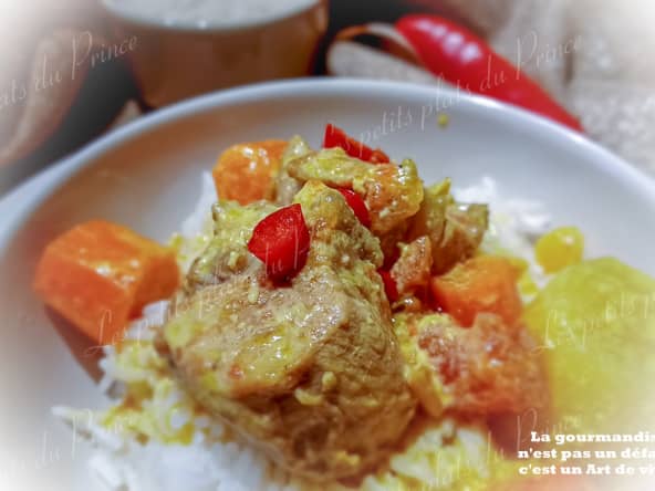 Colombo de porc (Pork colombo)