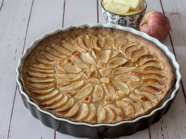 Délicieuse tarte aux pommes IG bas